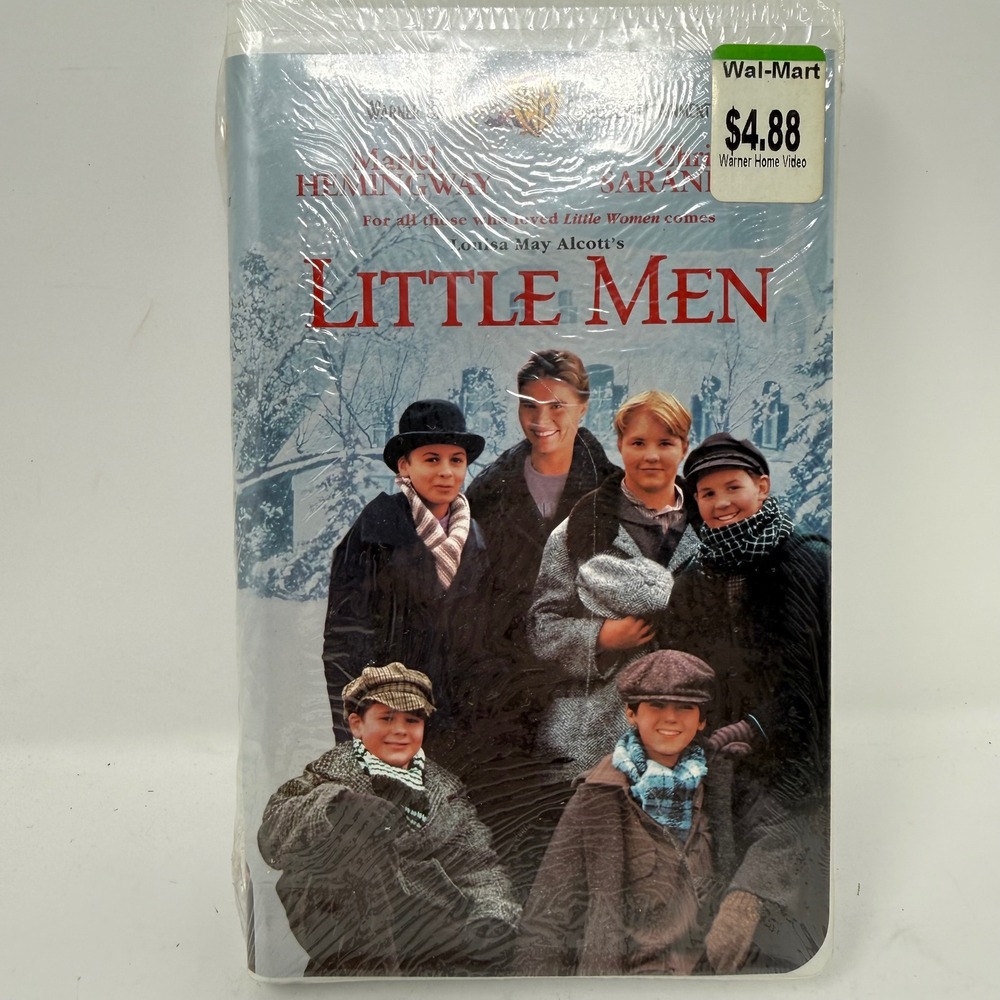 Little Men VHS 1998 Warner Home Video Mariel Hemingway Sealed New 17648